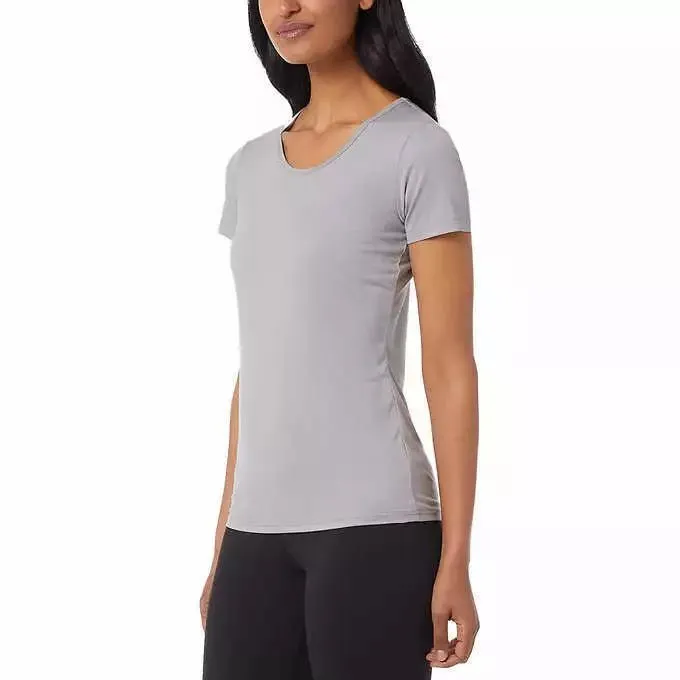 32 Degrees Cool Women's 3-Pack Short Sleeve Scoop Neck Tee