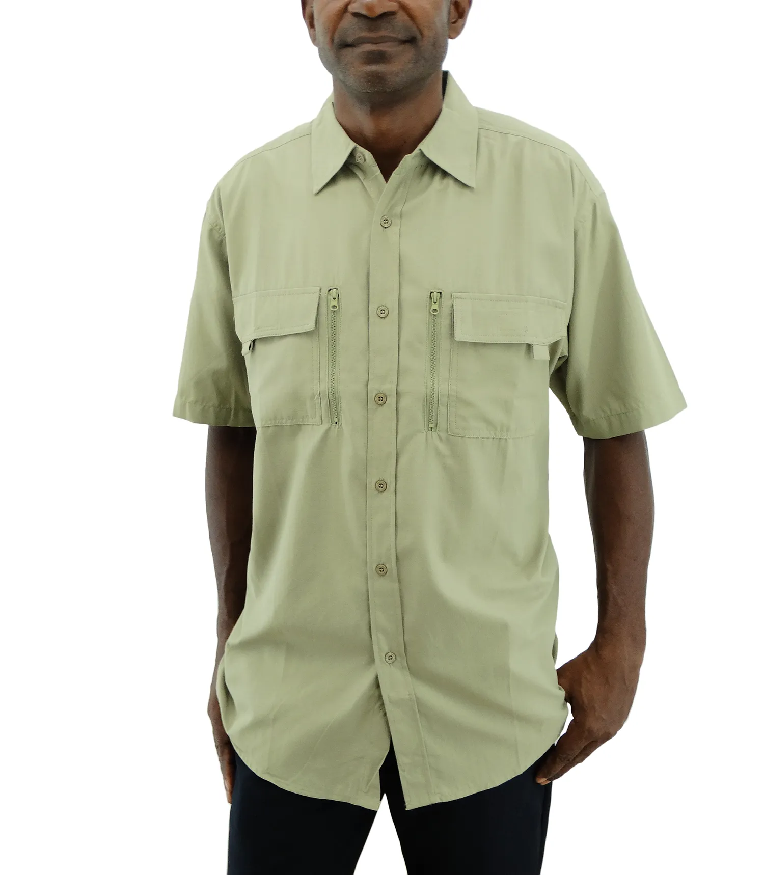 5070, Rack & Reels Men S/Sleeve Shirt- S-XL