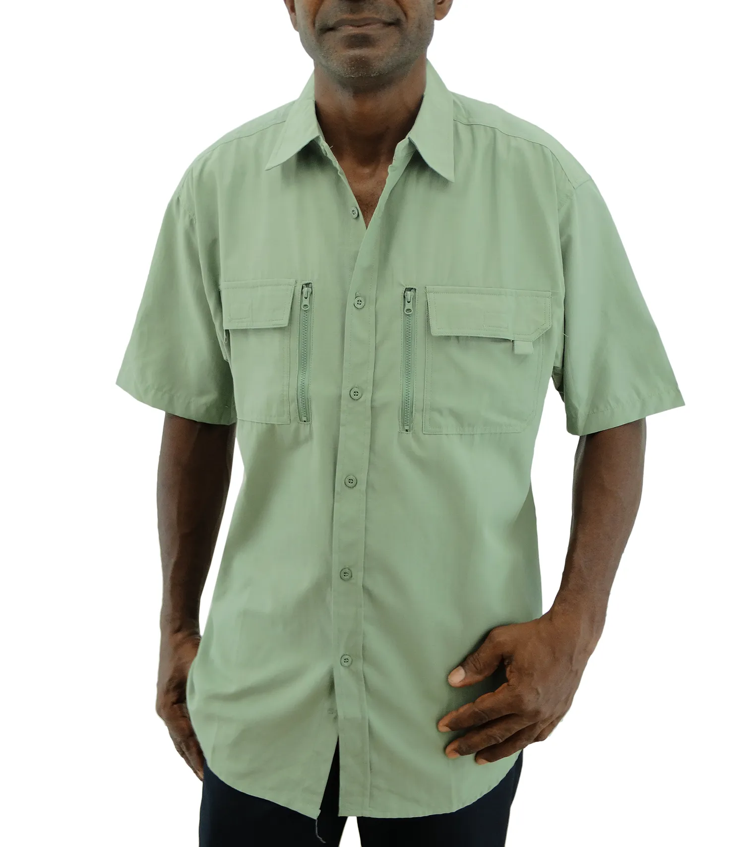 5070, Rack & Reels Men S/Sleeve Shirt- S-XL