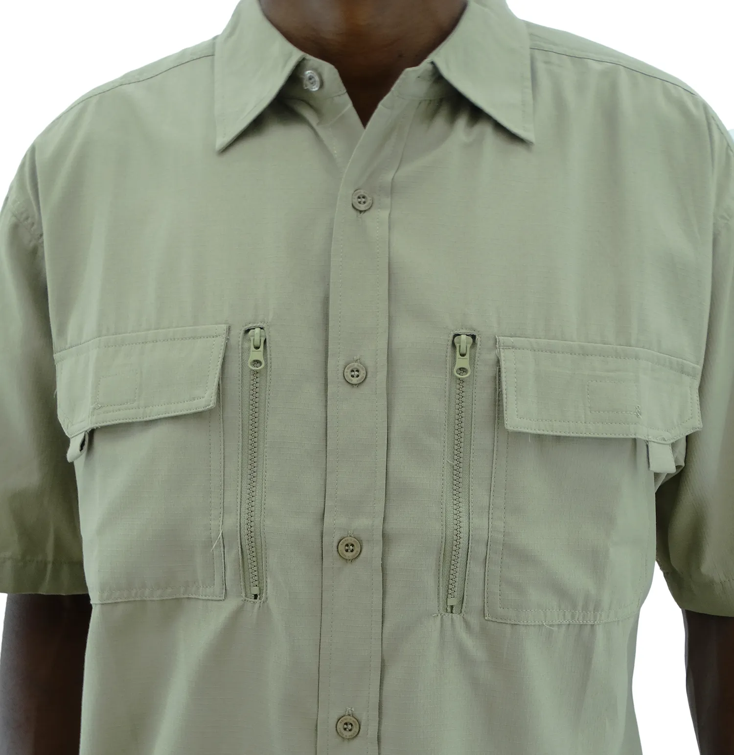 5070, Rack & Reels Men S/Sleeve Shirt- S-XL