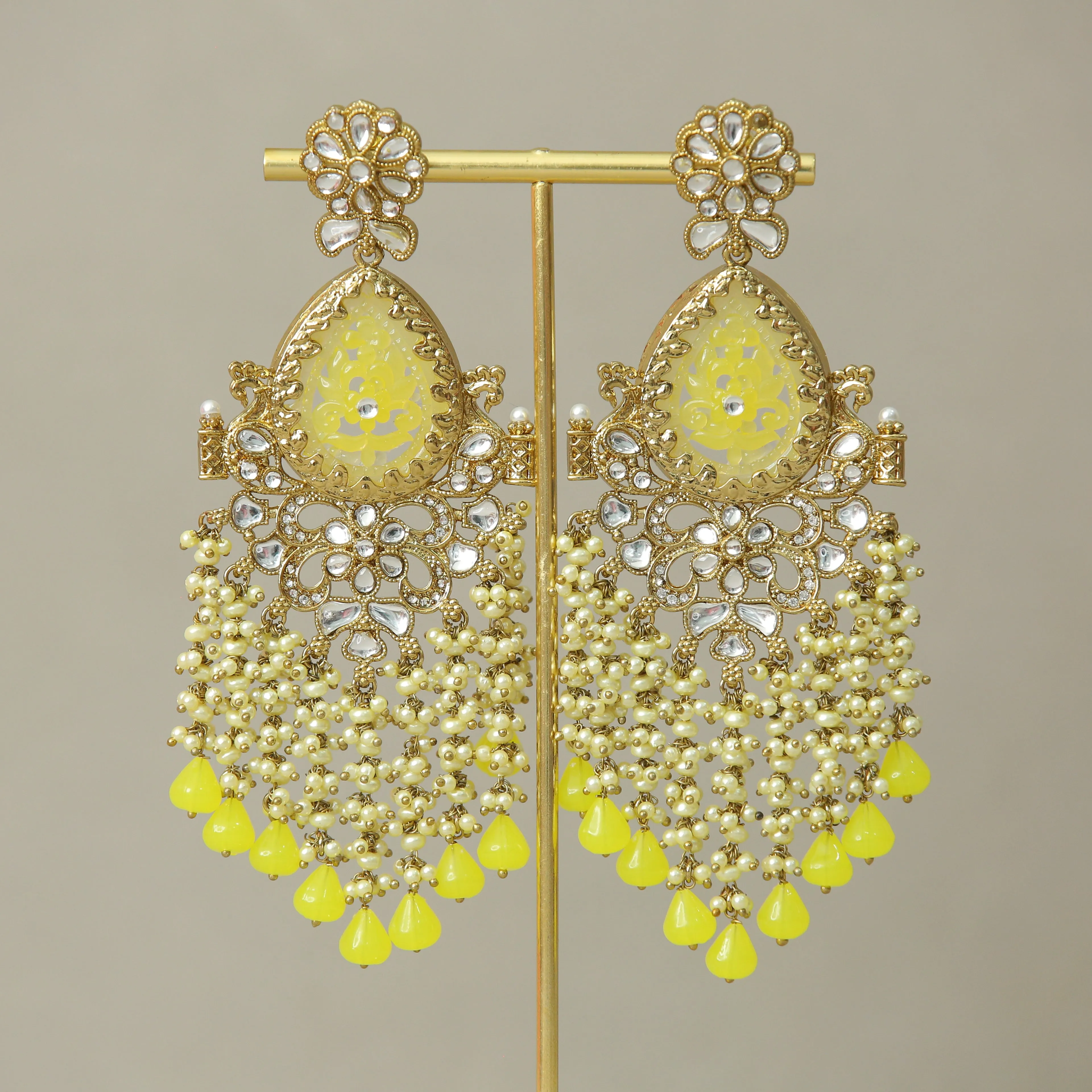 Aaradhya Kundan Earrings