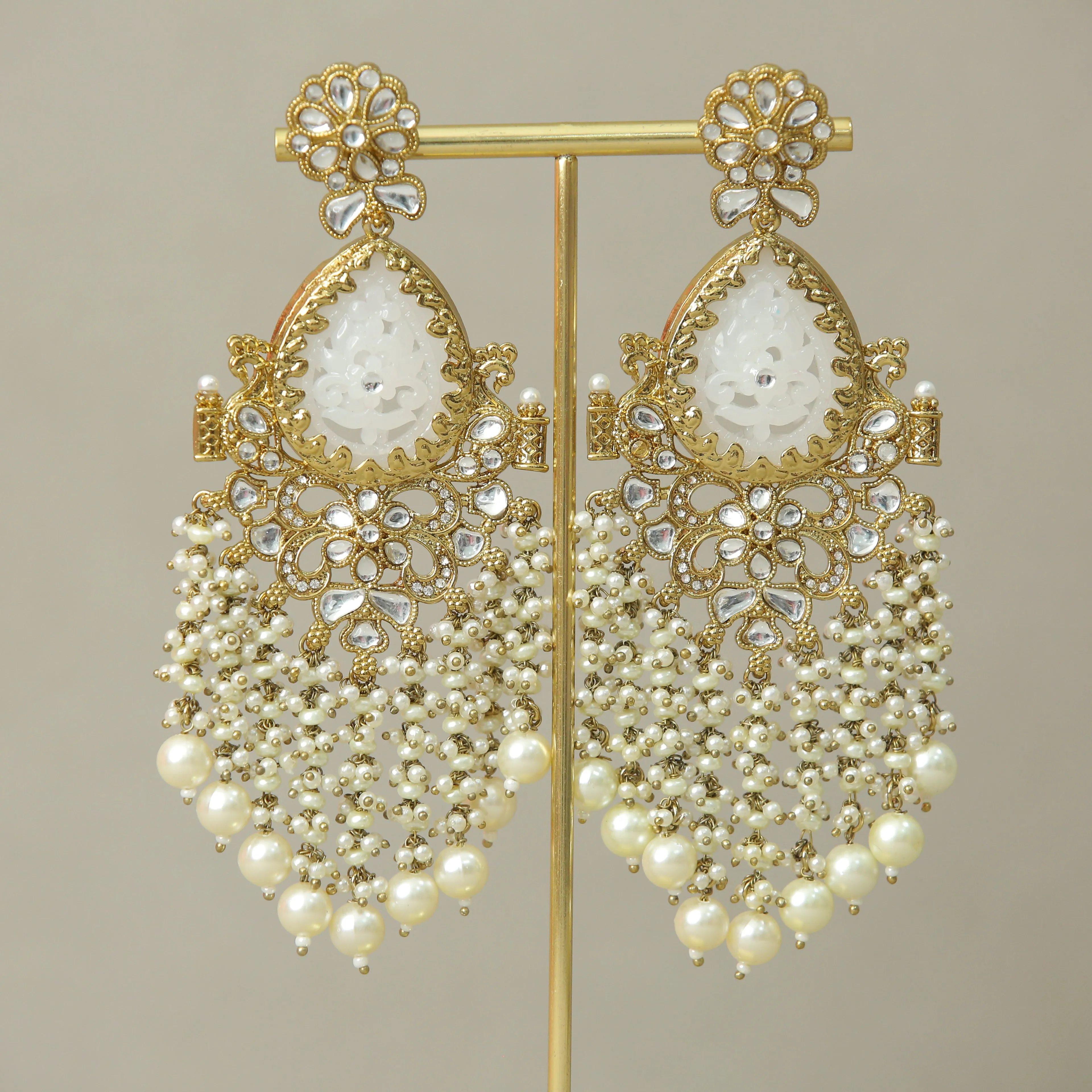 Aaradhya Kundan Earrings