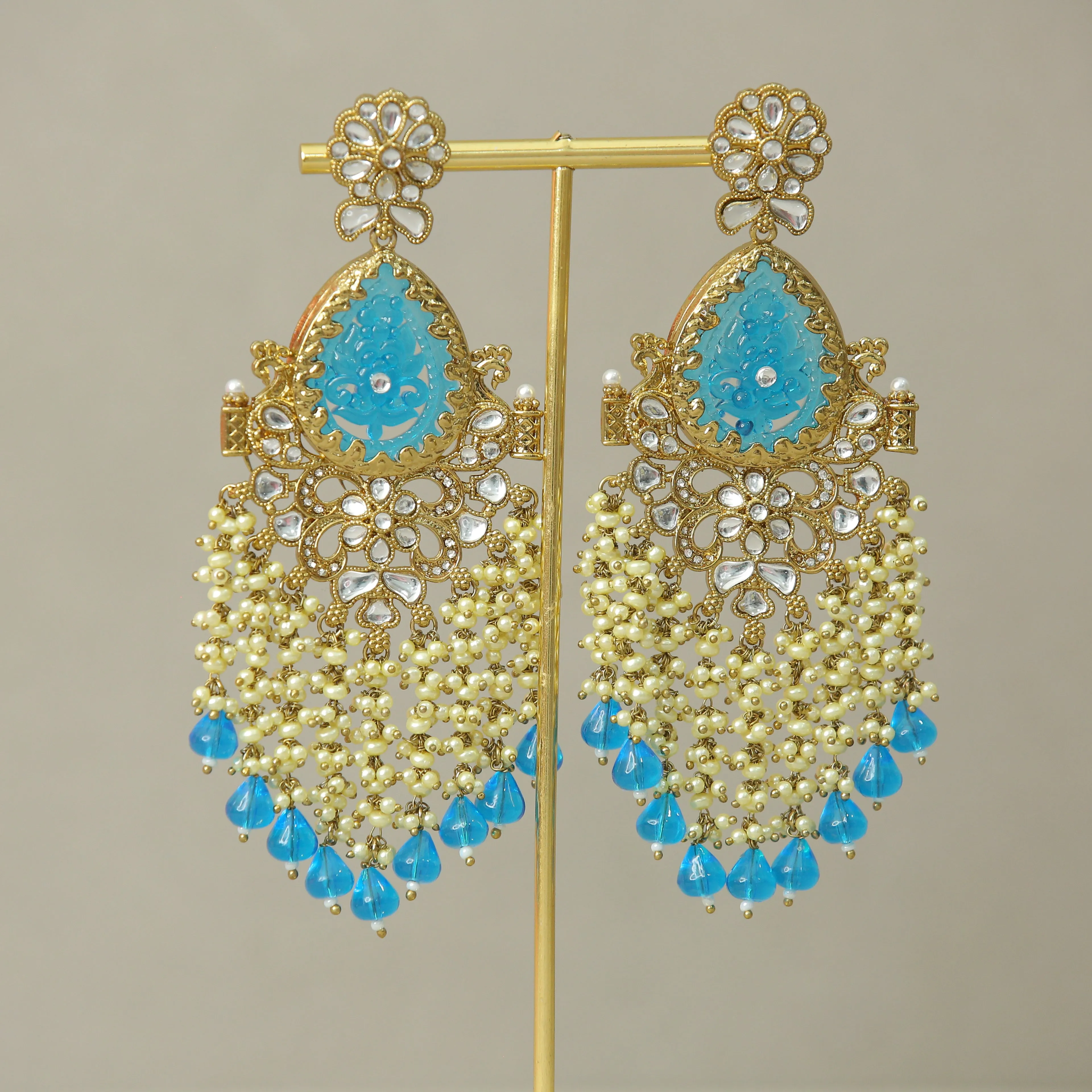 Aaradhya Kundan Earrings