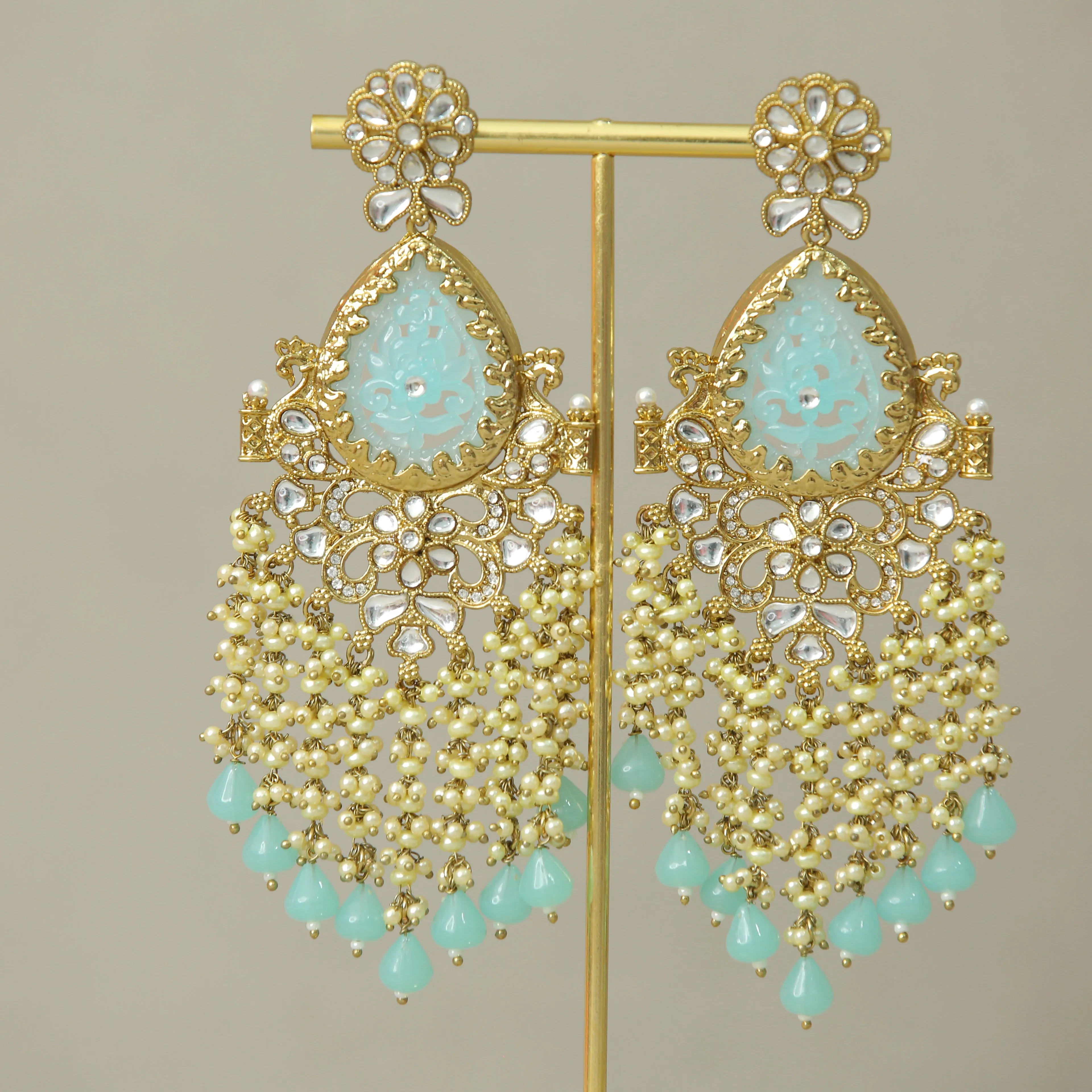 Aaradhya Kundan Earrings