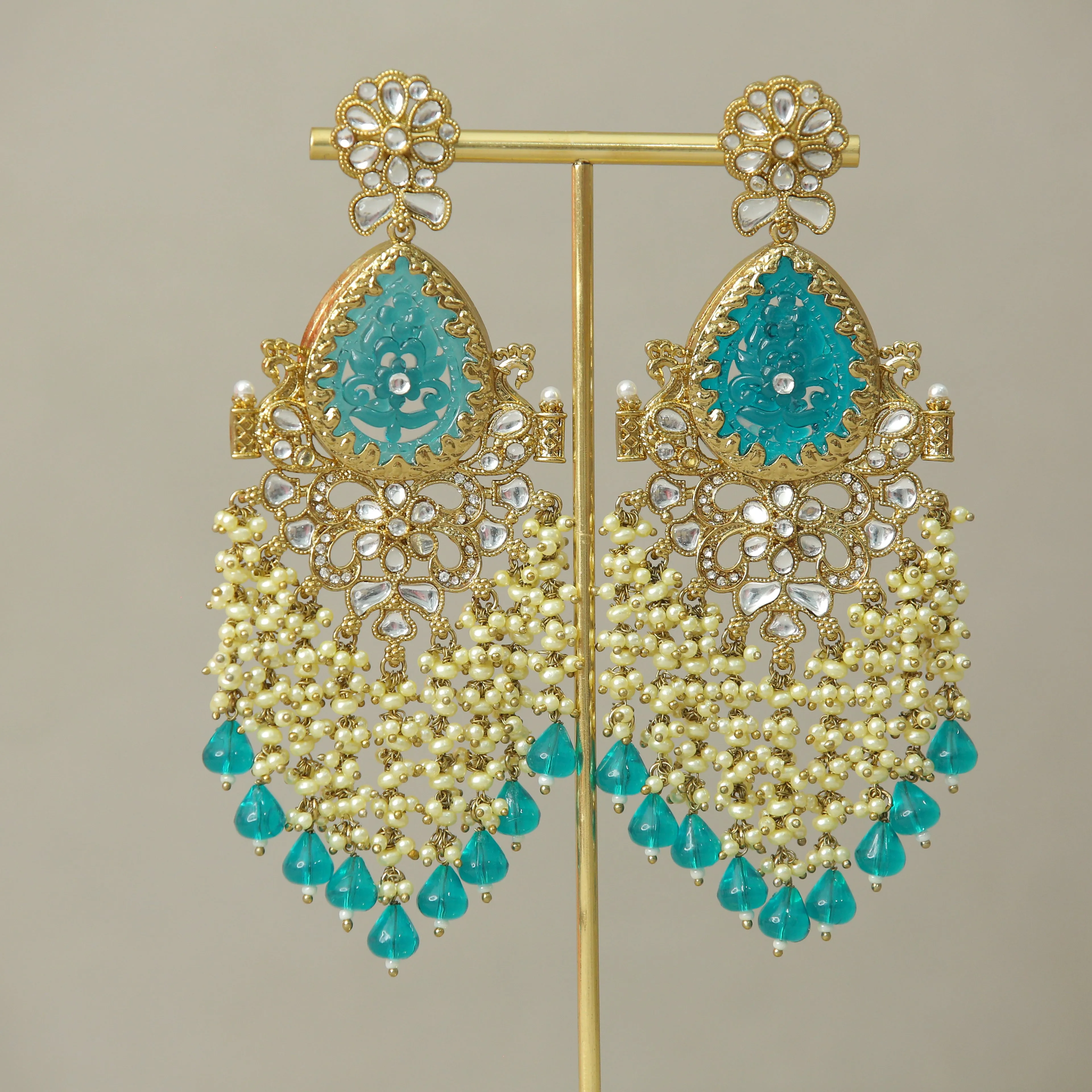 Aaradhya Kundan Earrings