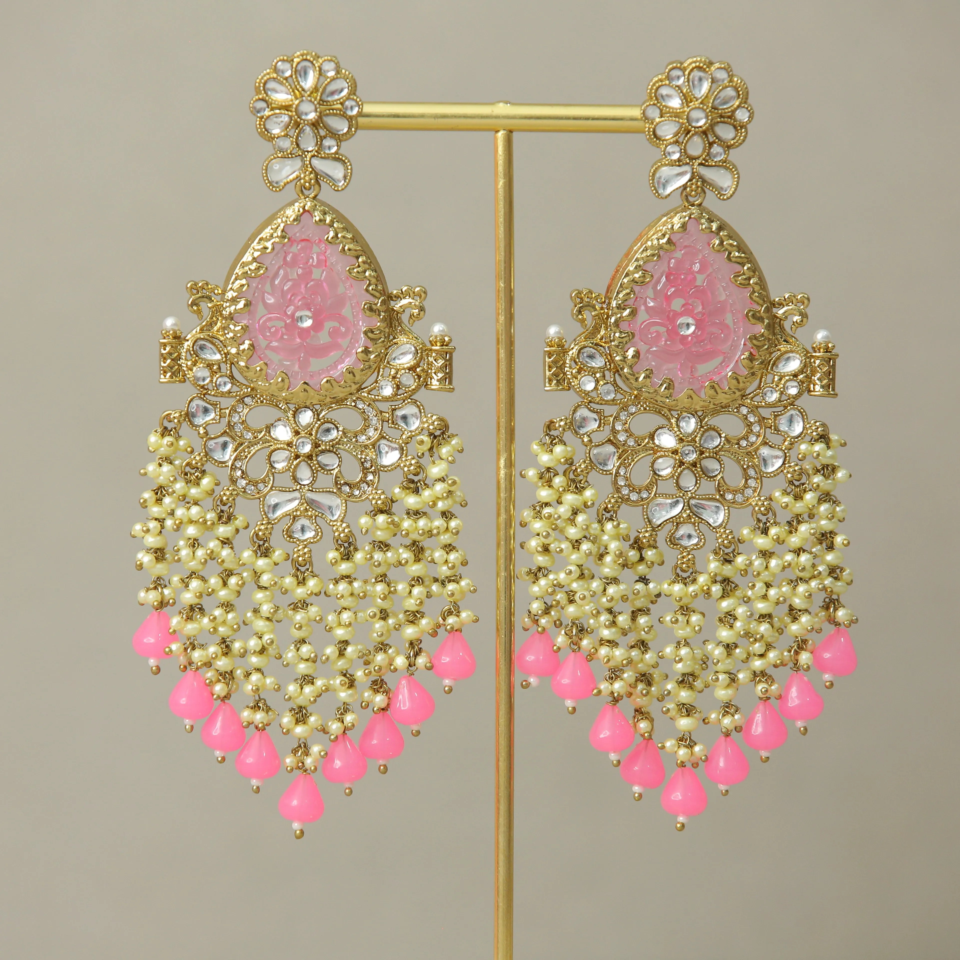 Aaradhya Kundan Earrings