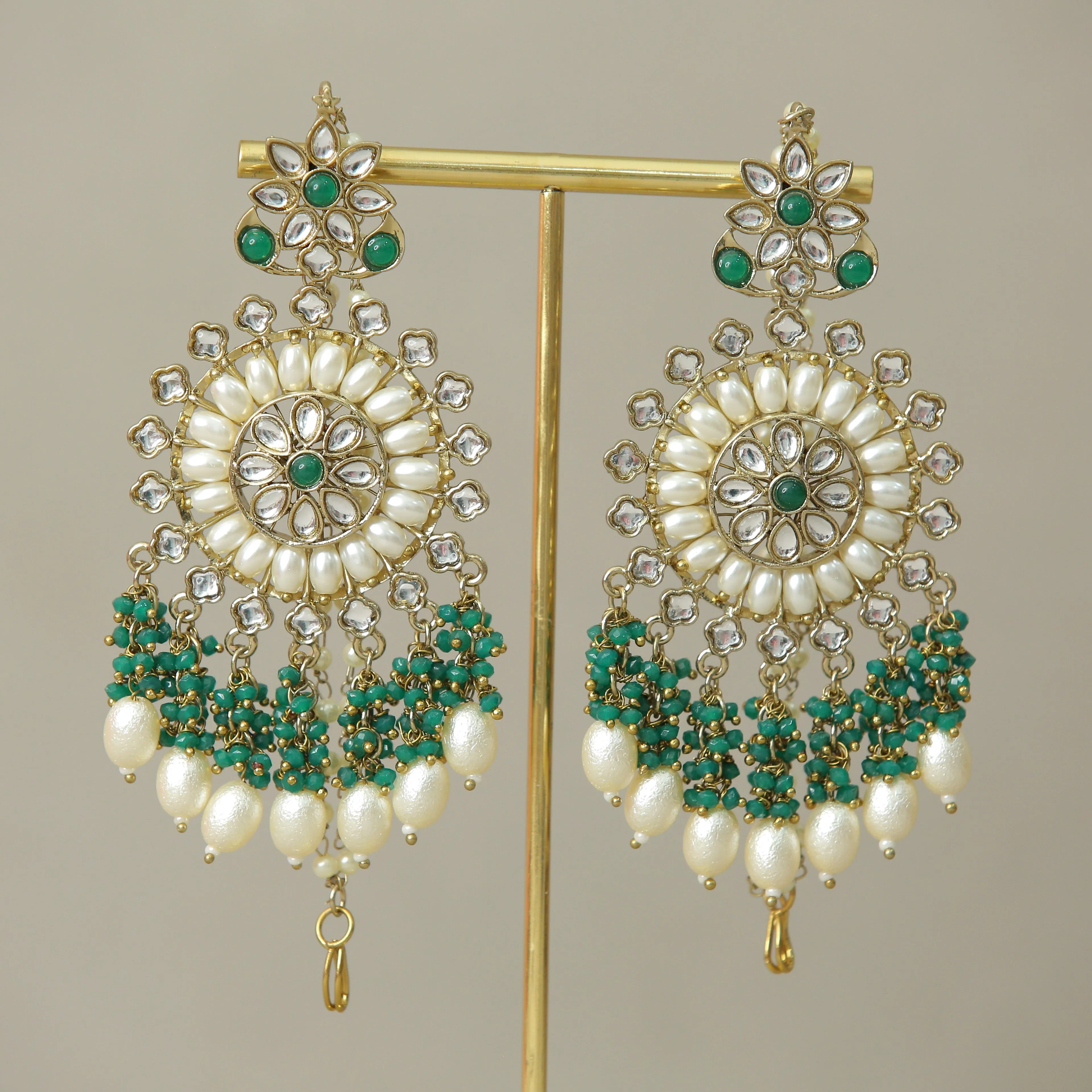 Ahana Kundan Earrings