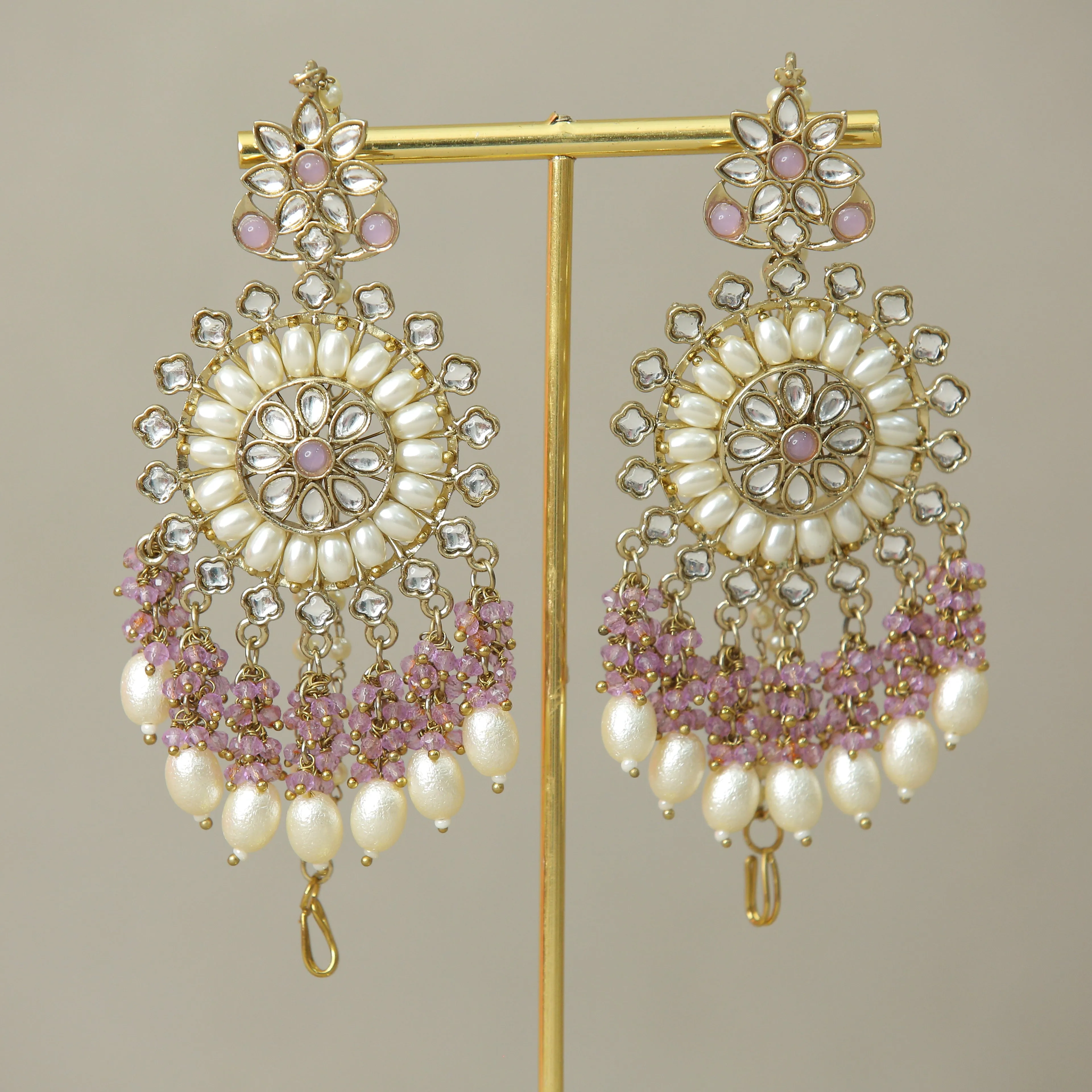 Ahana Kundan Earrings