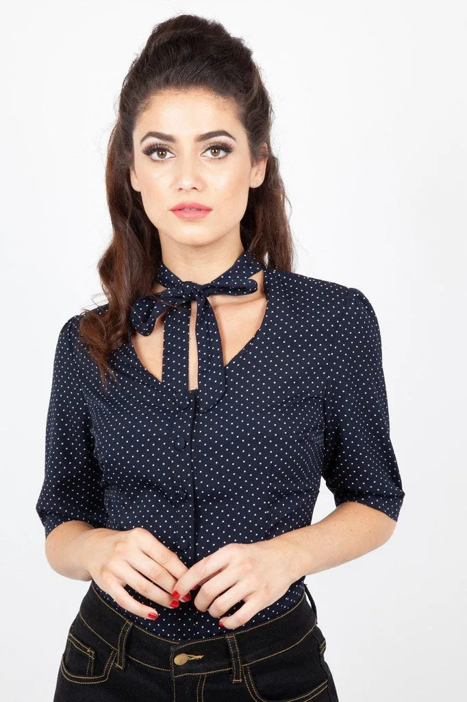 Alex Polka Dot Blouse