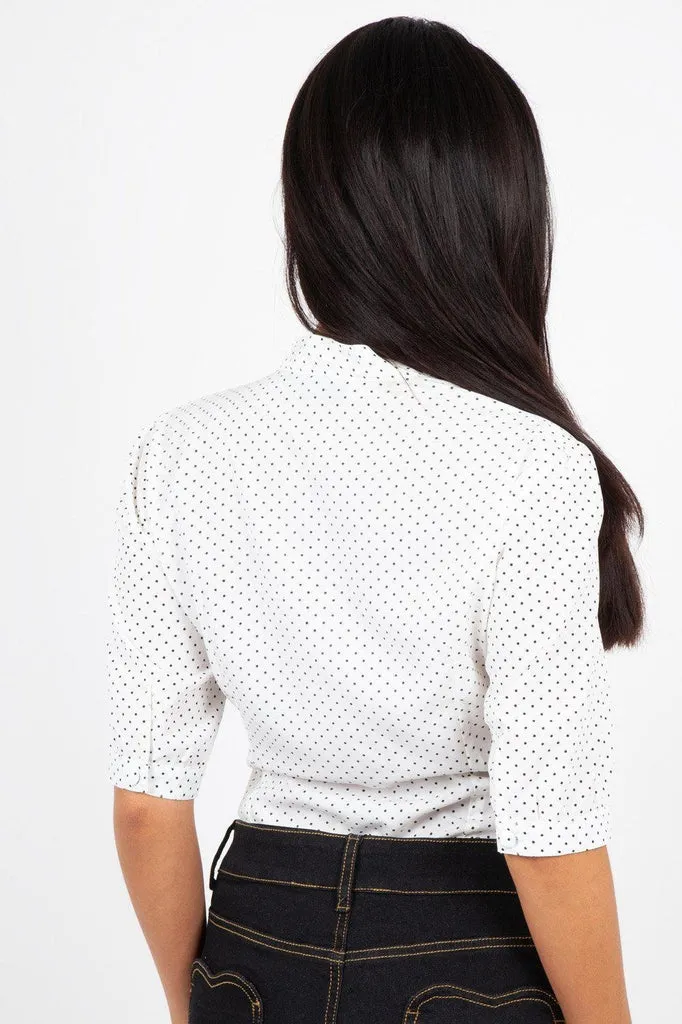 Alex Polka Dot Blouse