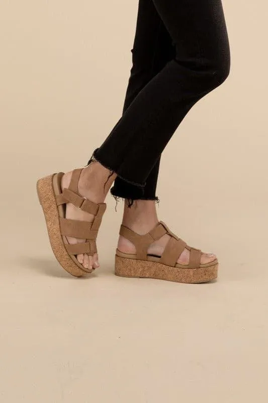 AMENDA-S Platform Sandal Wedge