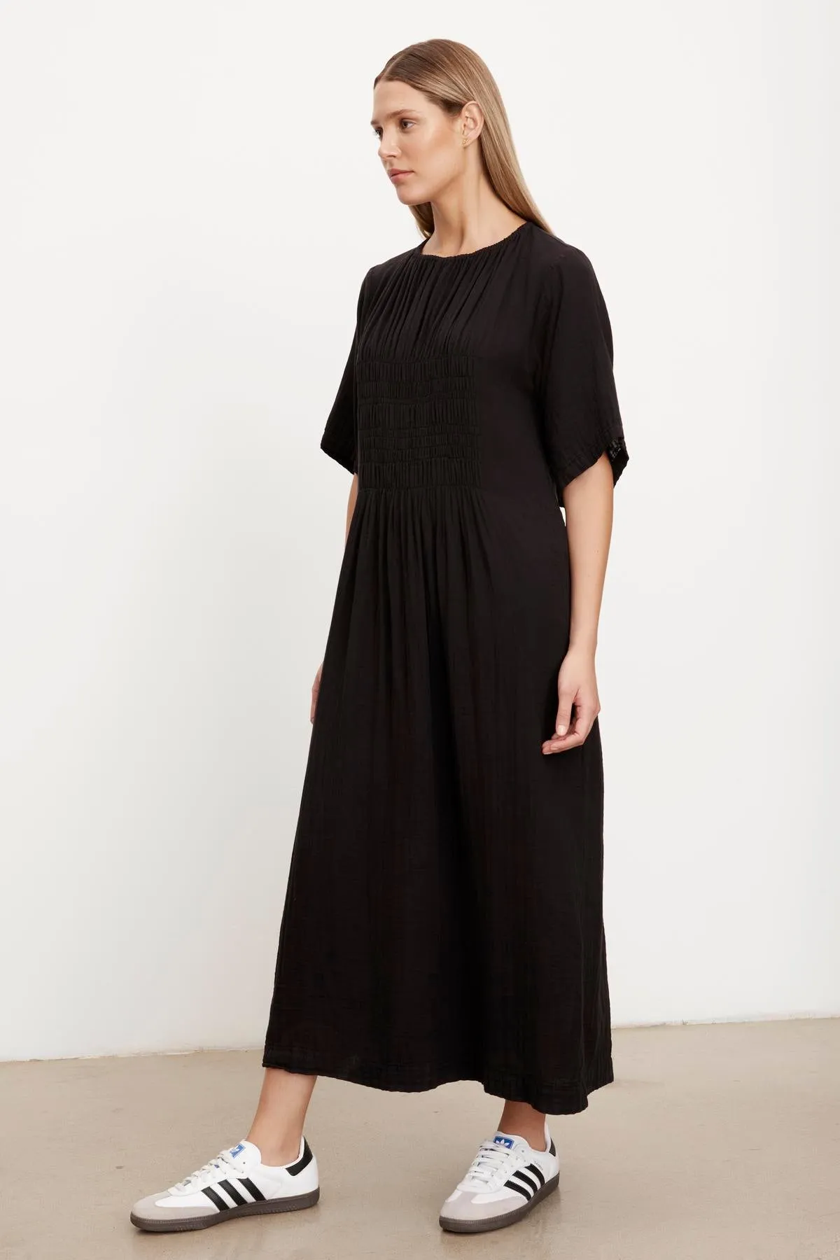 ASHLEIGH COTTON GAUZE MAXI DRESS