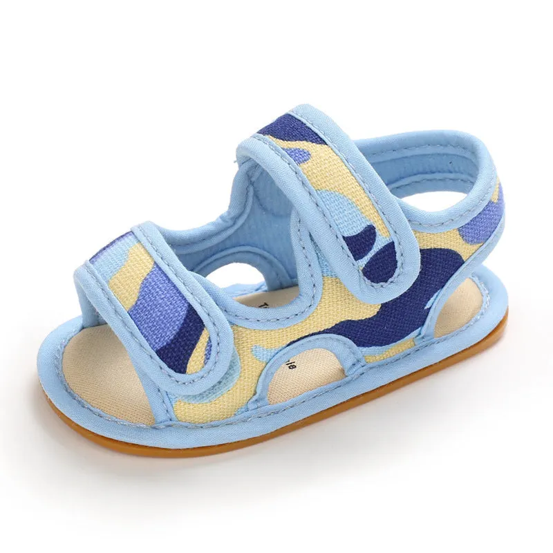 Baby Boys Girls Colorful Print Summer Toddler Sandals Shoes