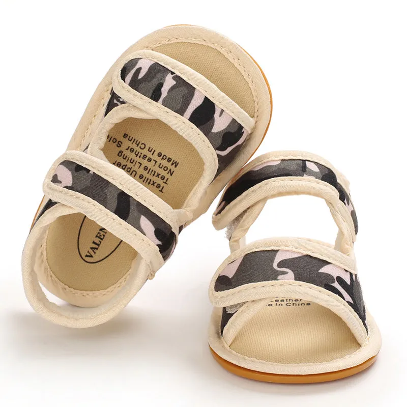 Baby Boys Girls Colorful Print Summer Toddler Sandals Shoes