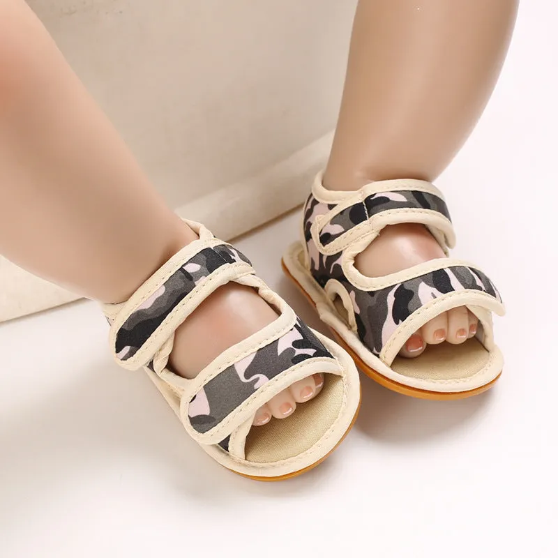 Baby Boys Girls Colorful Print Summer Toddler Sandals Shoes