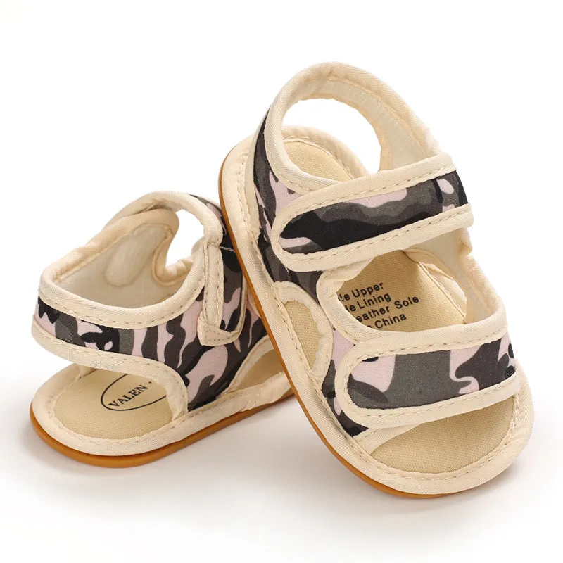 Baby Boys Girls Colorful Print Summer Toddler Sandals Shoes