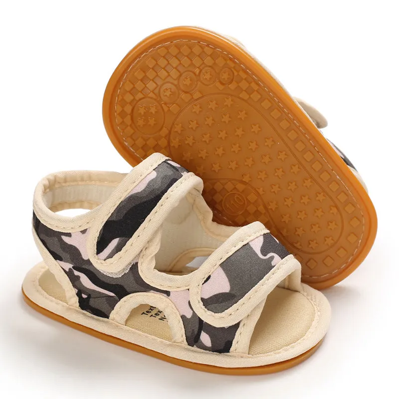 Baby Boys Girls Colorful Print Summer Toddler Sandals Shoes