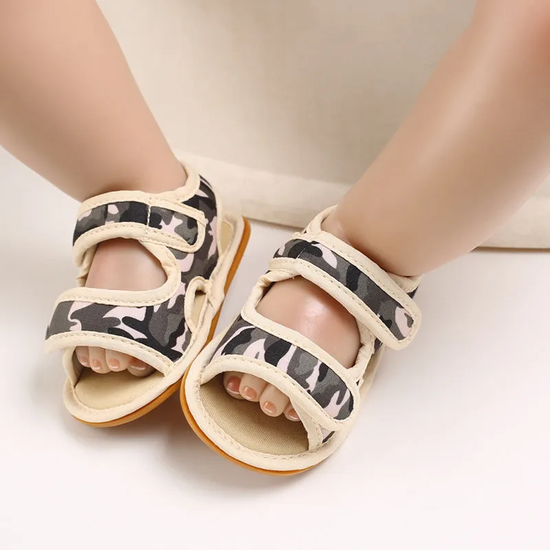 Baby Boys Girls Colorful Print Summer Toddler Sandals Shoes