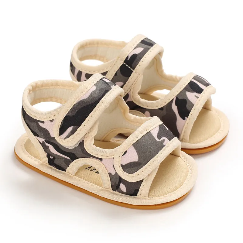 Baby Boys Girls Colorful Print Summer Toddler Sandals Shoes