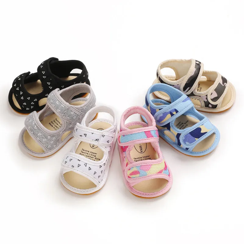 Baby Boys Girls Colorful Print Summer Toddler Sandals Shoes