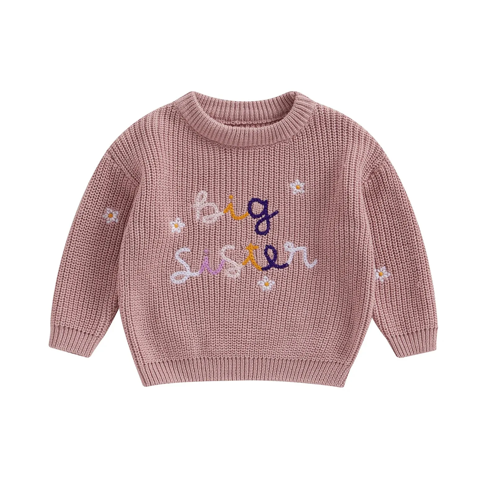 Baby Deluxe Sweater - BIG SISTER - to 24M