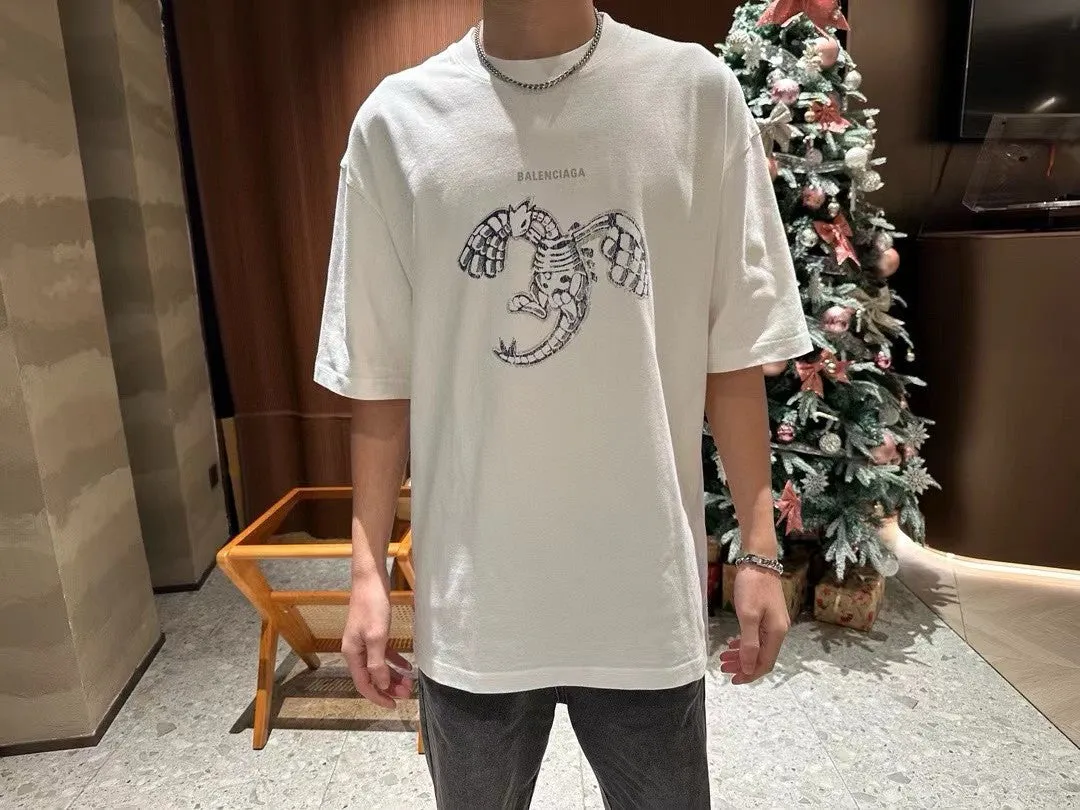 Balenciaga T-Shirt - Lobster Graphic