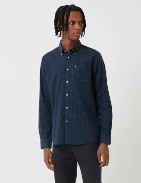 Barbour Stapleton Dalton Check Shirt - Navy Blue