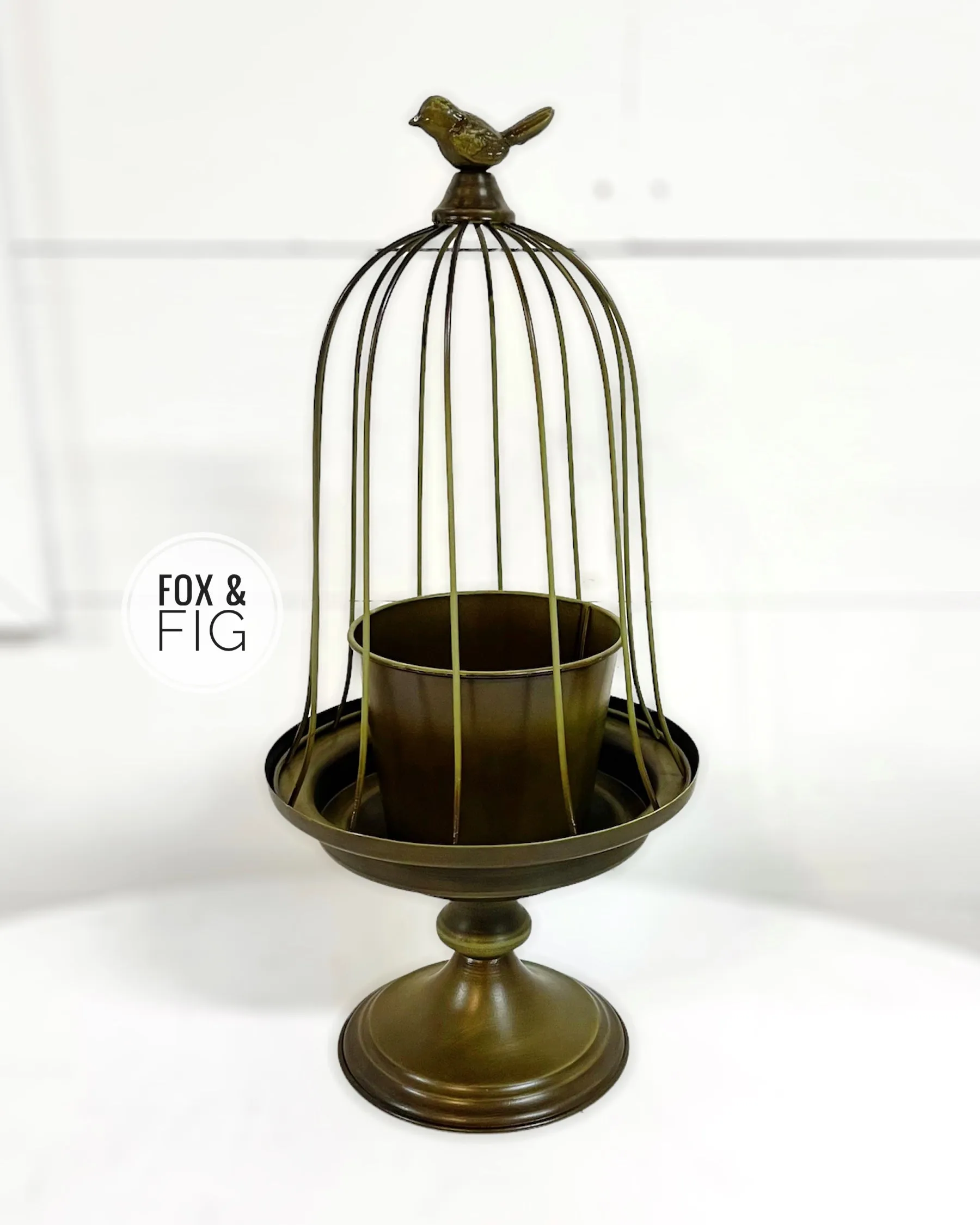 Bird Cage Planter ~ 4 colors