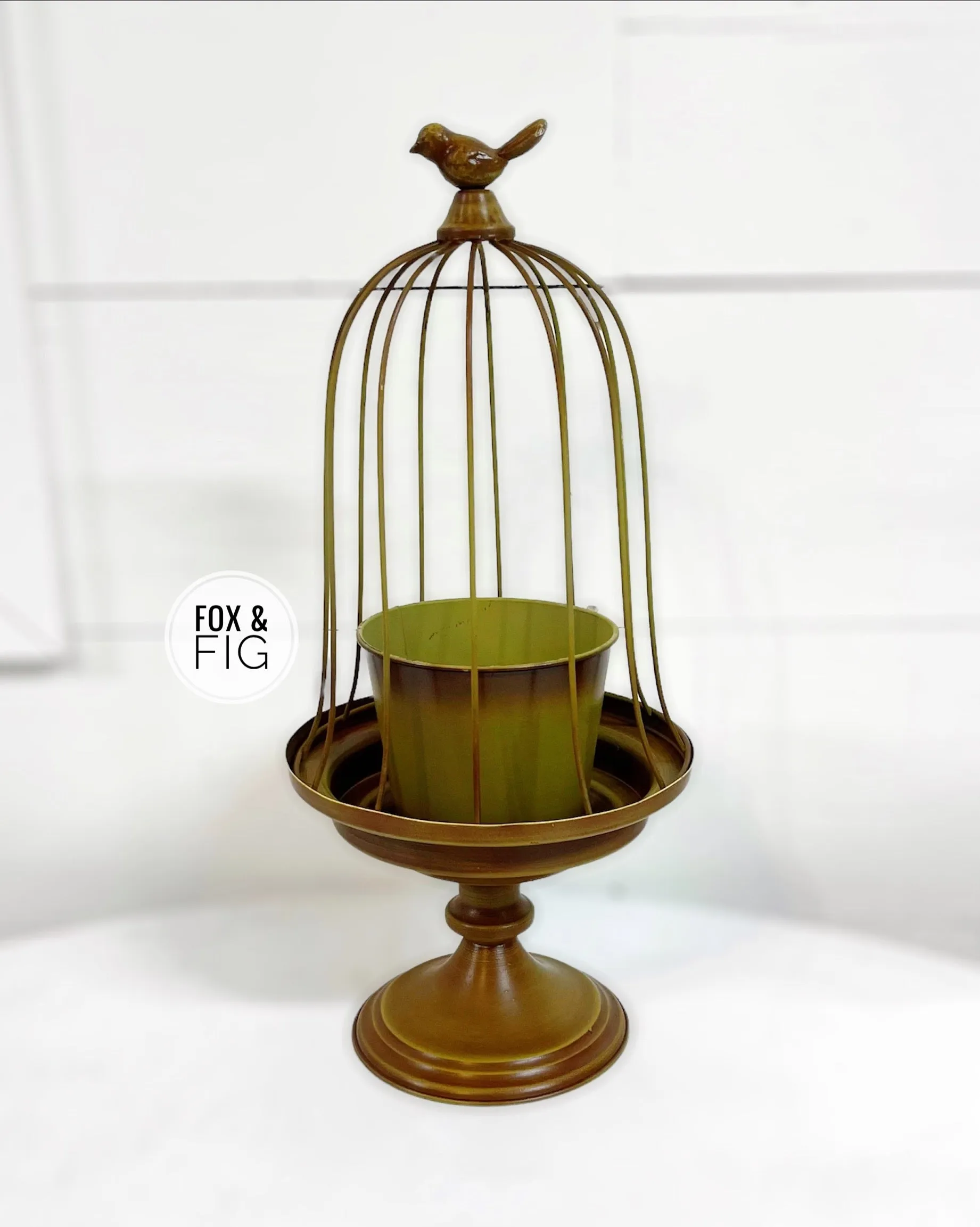 Bird Cage Planter ~ 4 colors