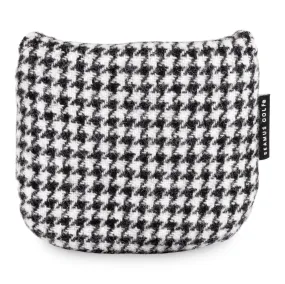 Black & White Houndstooth Mallet