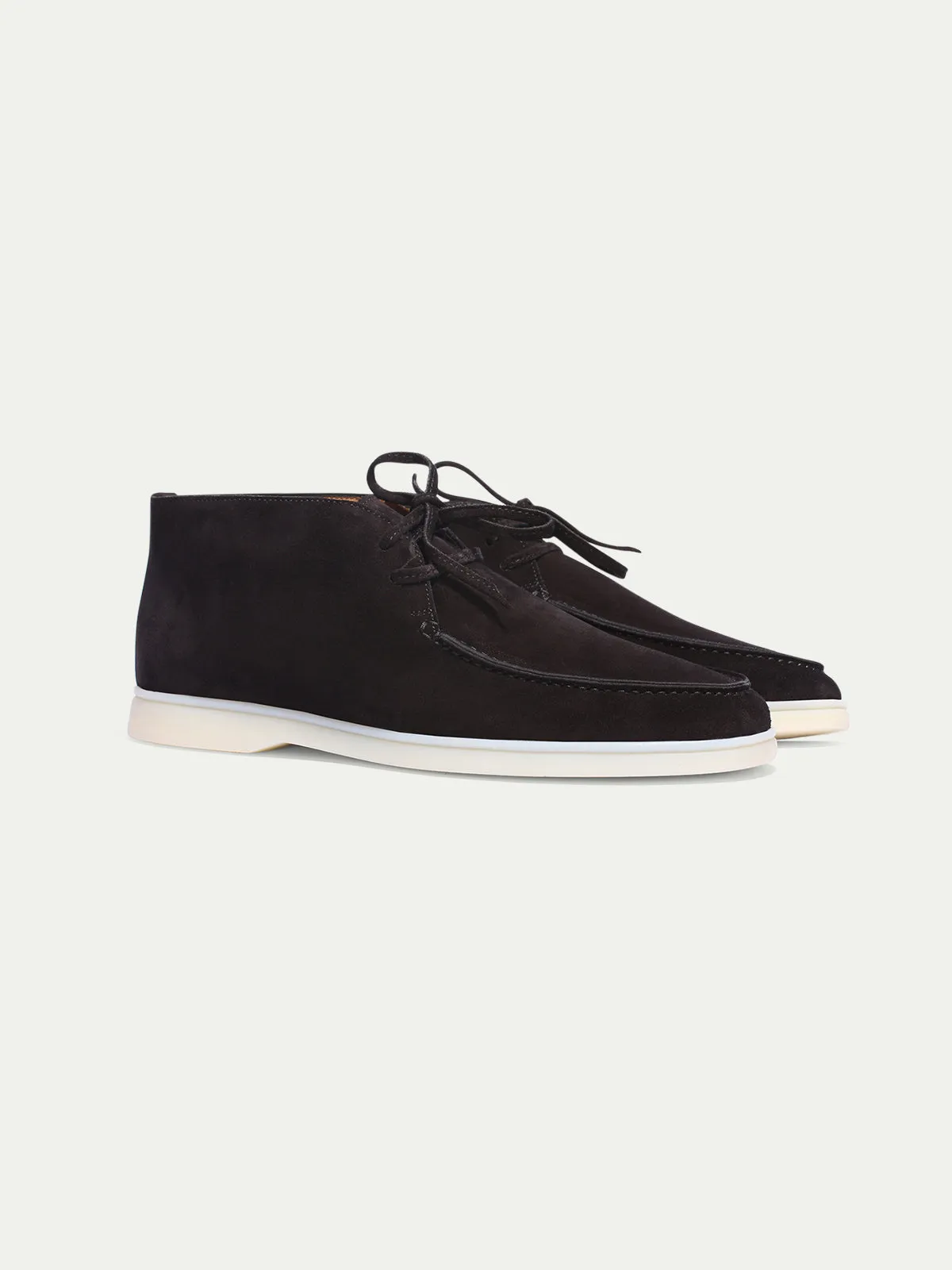 Black Suede Desert Boot