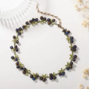 Blueberry Necklace