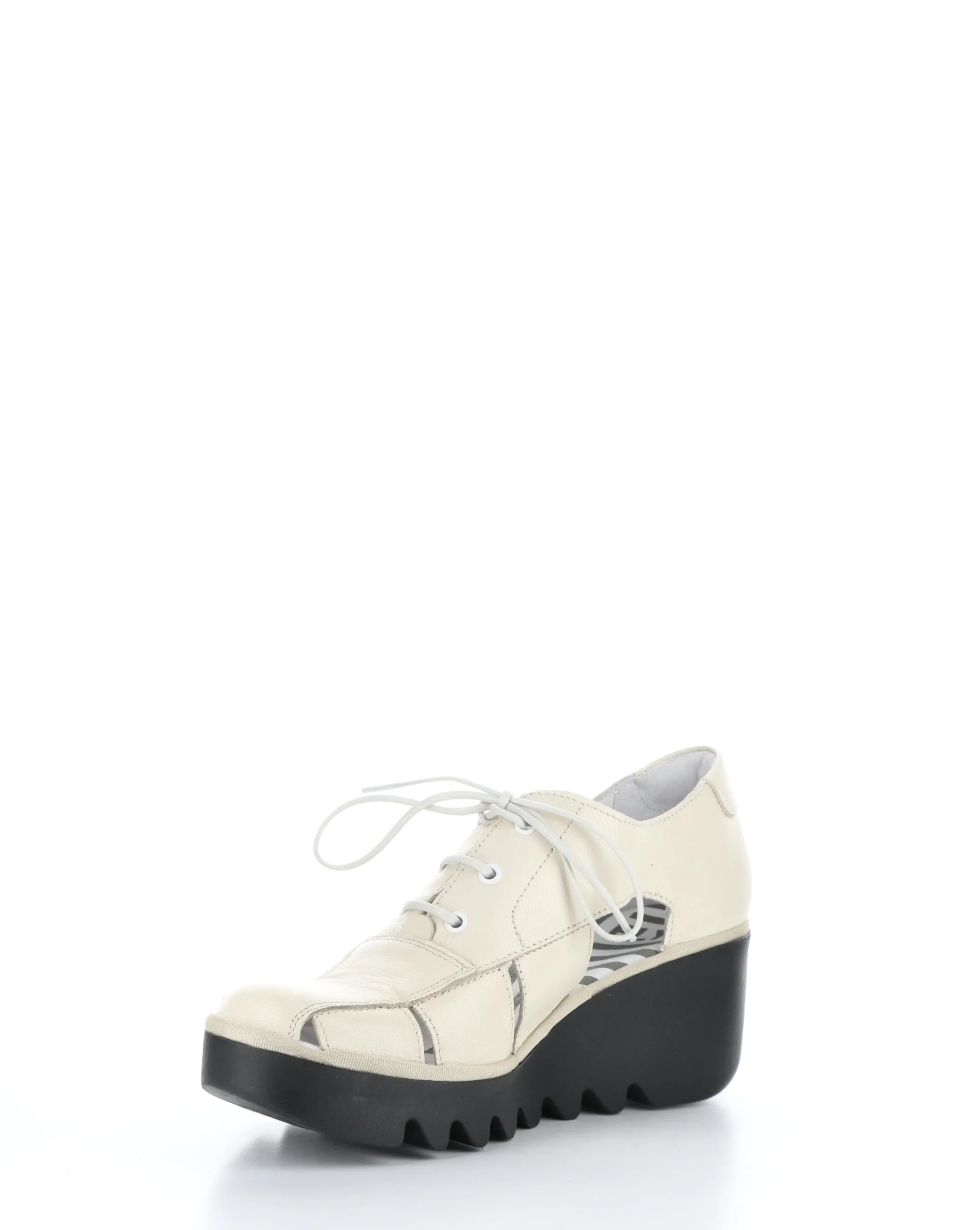 BOGI466FLY Off White Lace-up Shoes