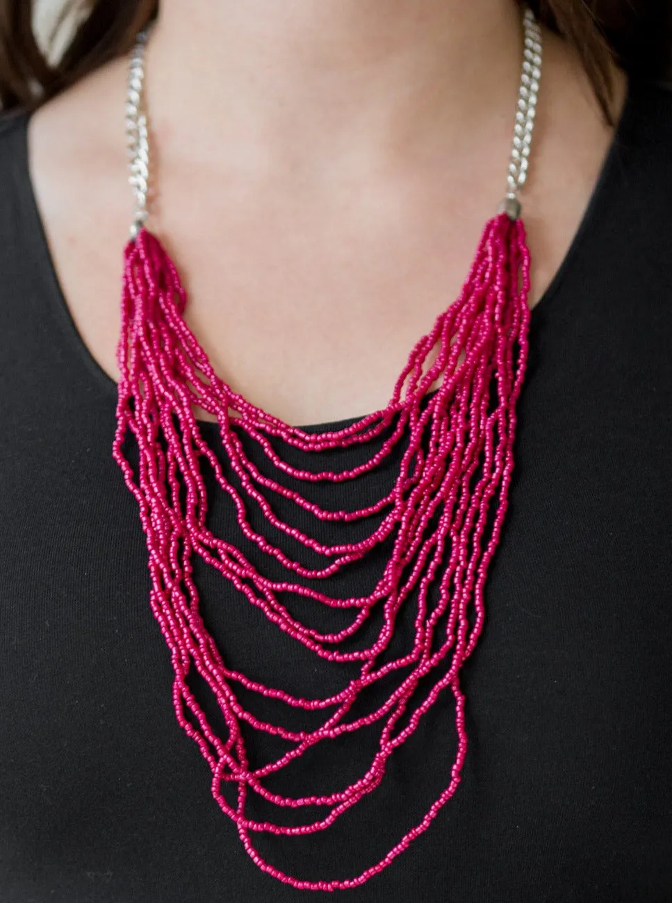  Bora Bombora Pink Necklace Set