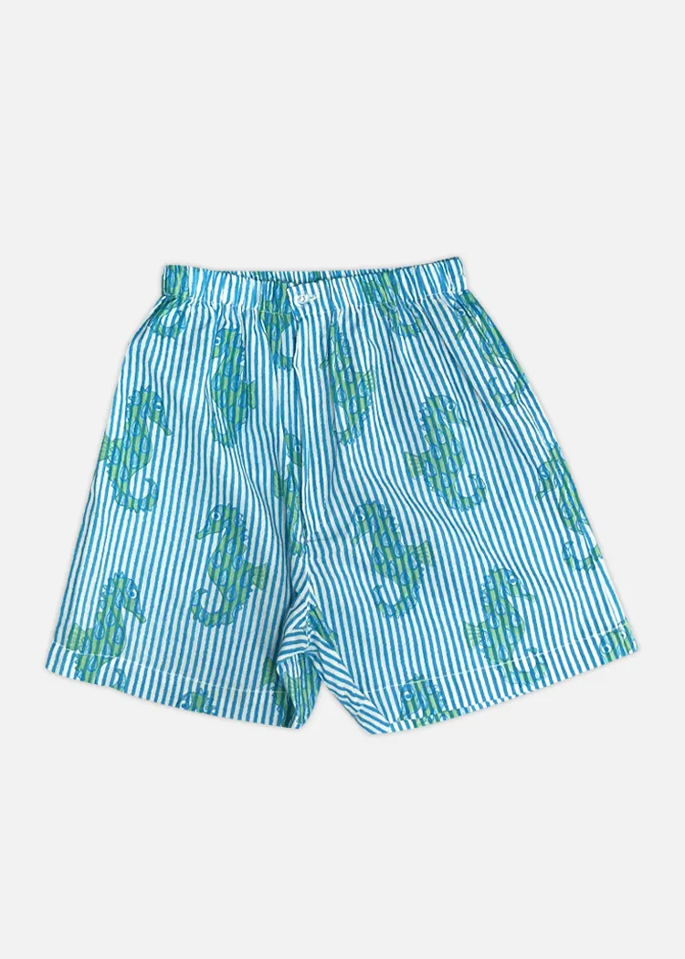 Boys Shorts Seahorse