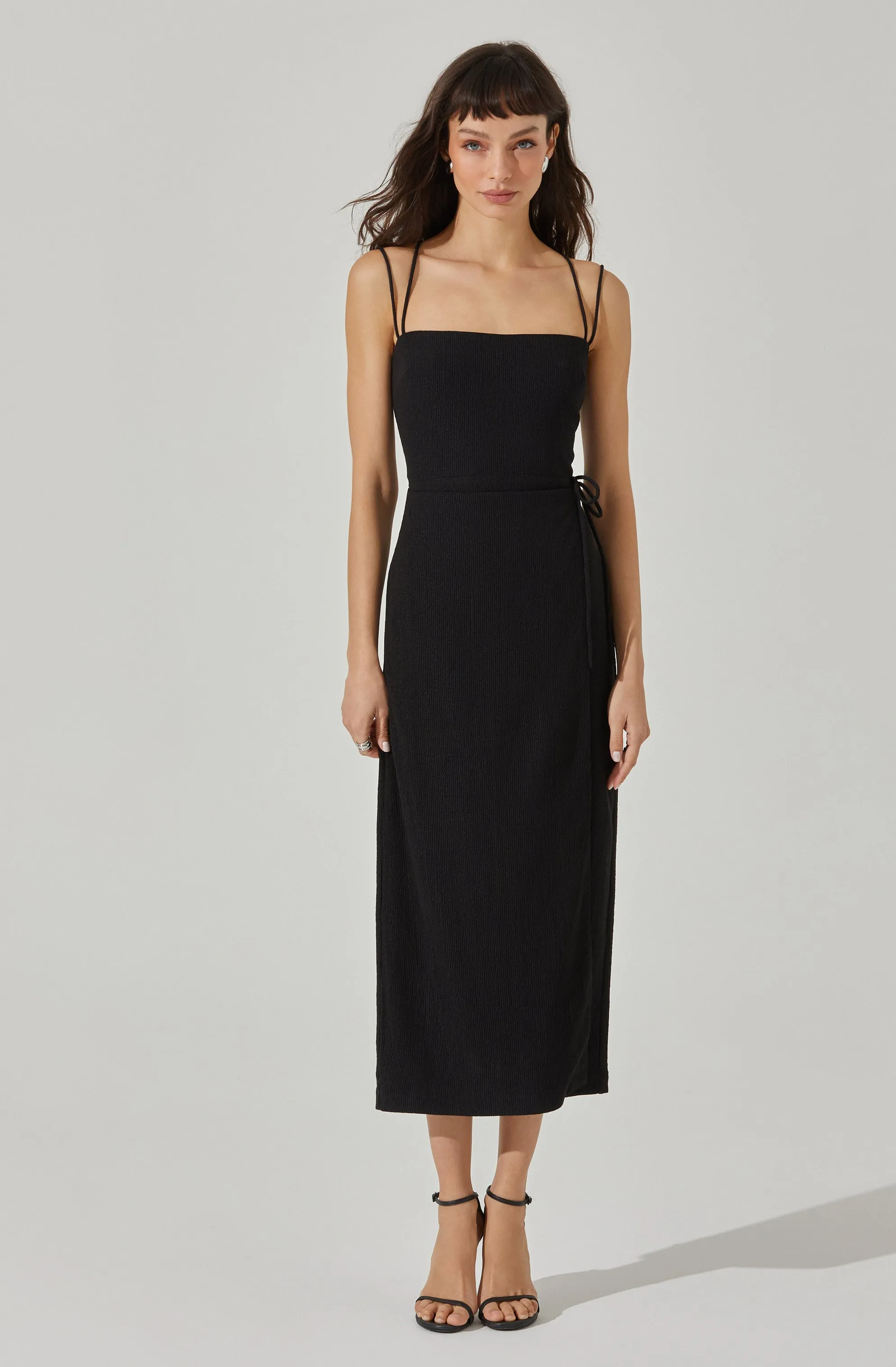 Brinda Wrap Midi Dress