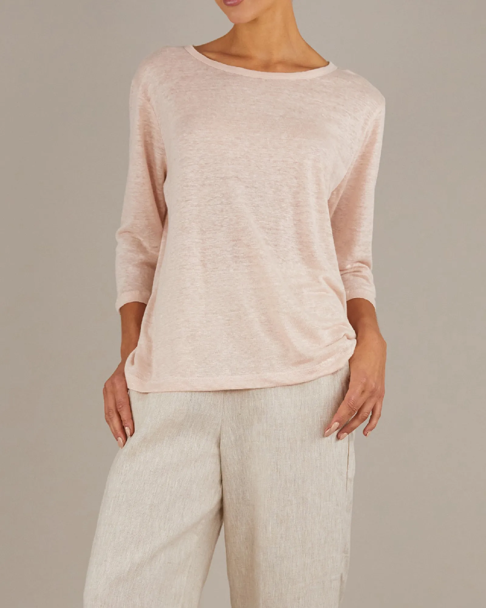 Bronte Linen Jersey Top