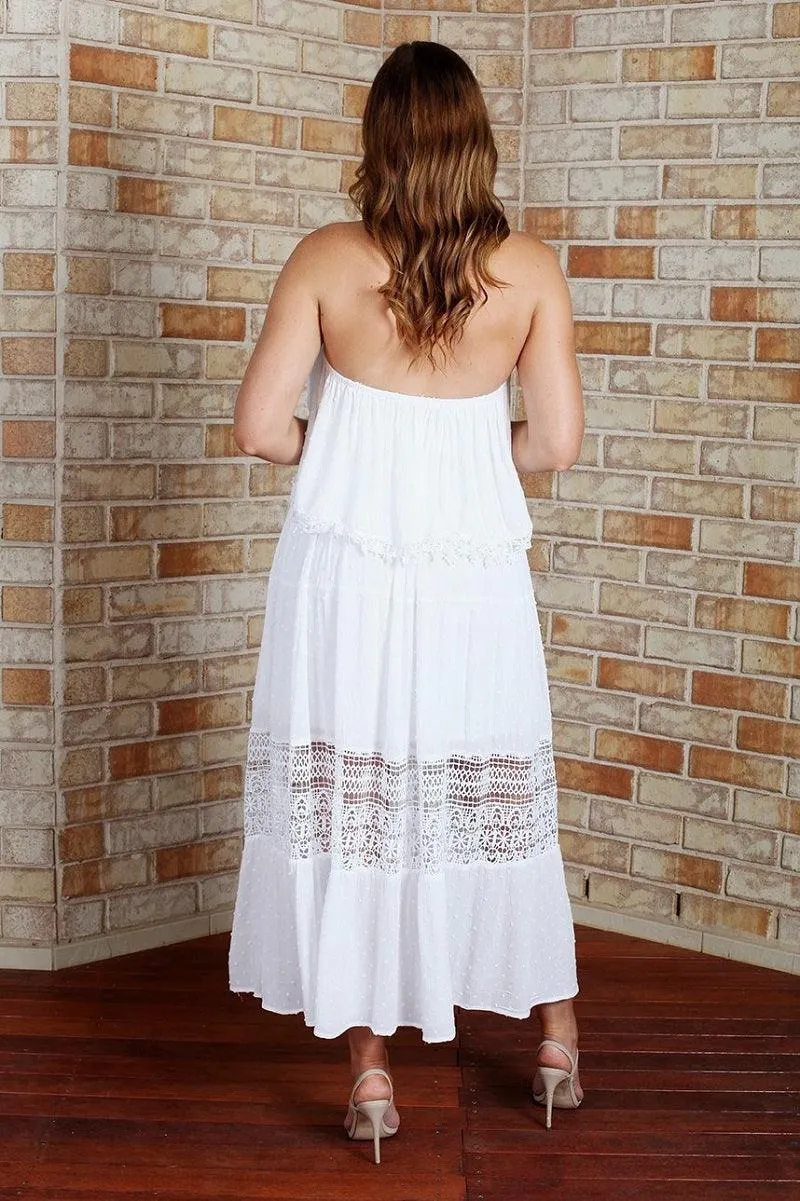 Casey Maxi Dress - White