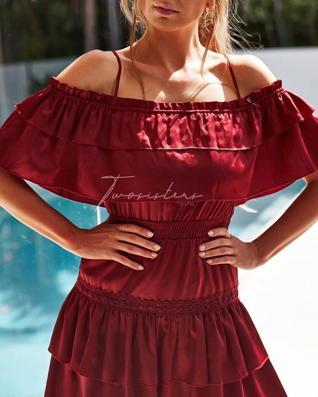 Cassie Dress - Red