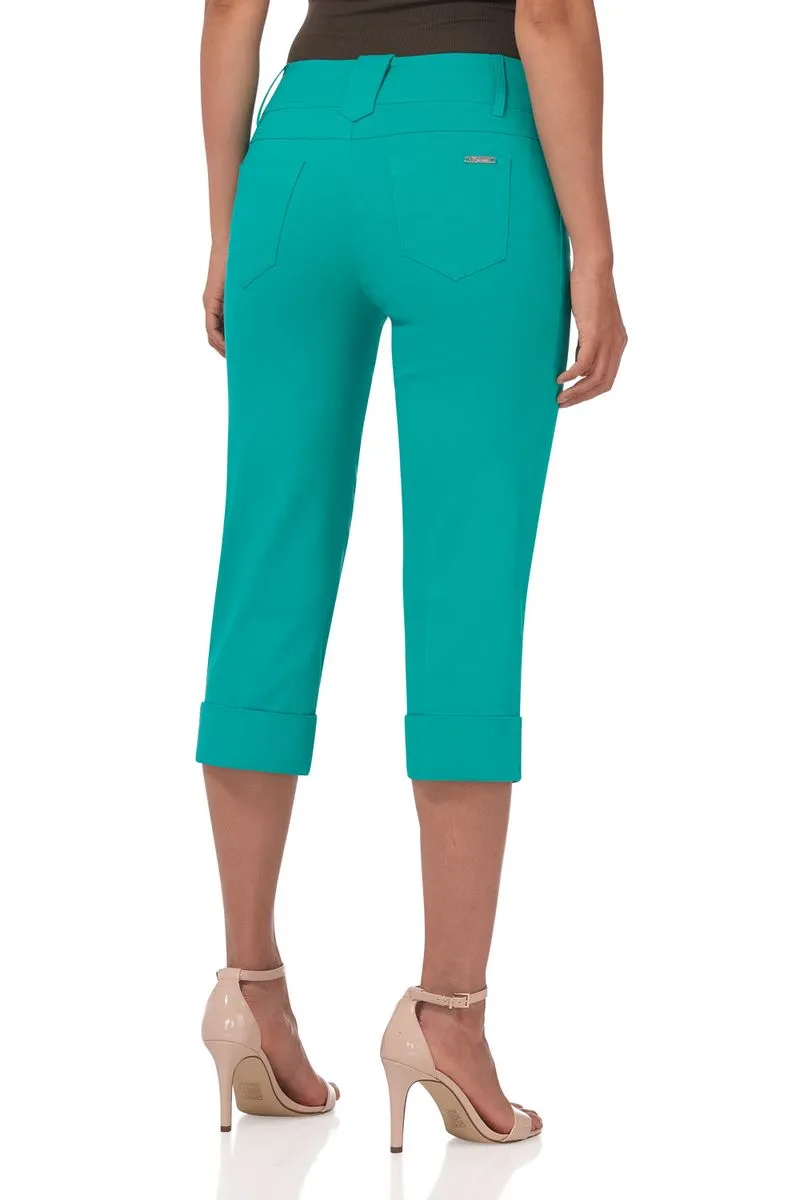 Chic Capri with Classic Cuffed Hem