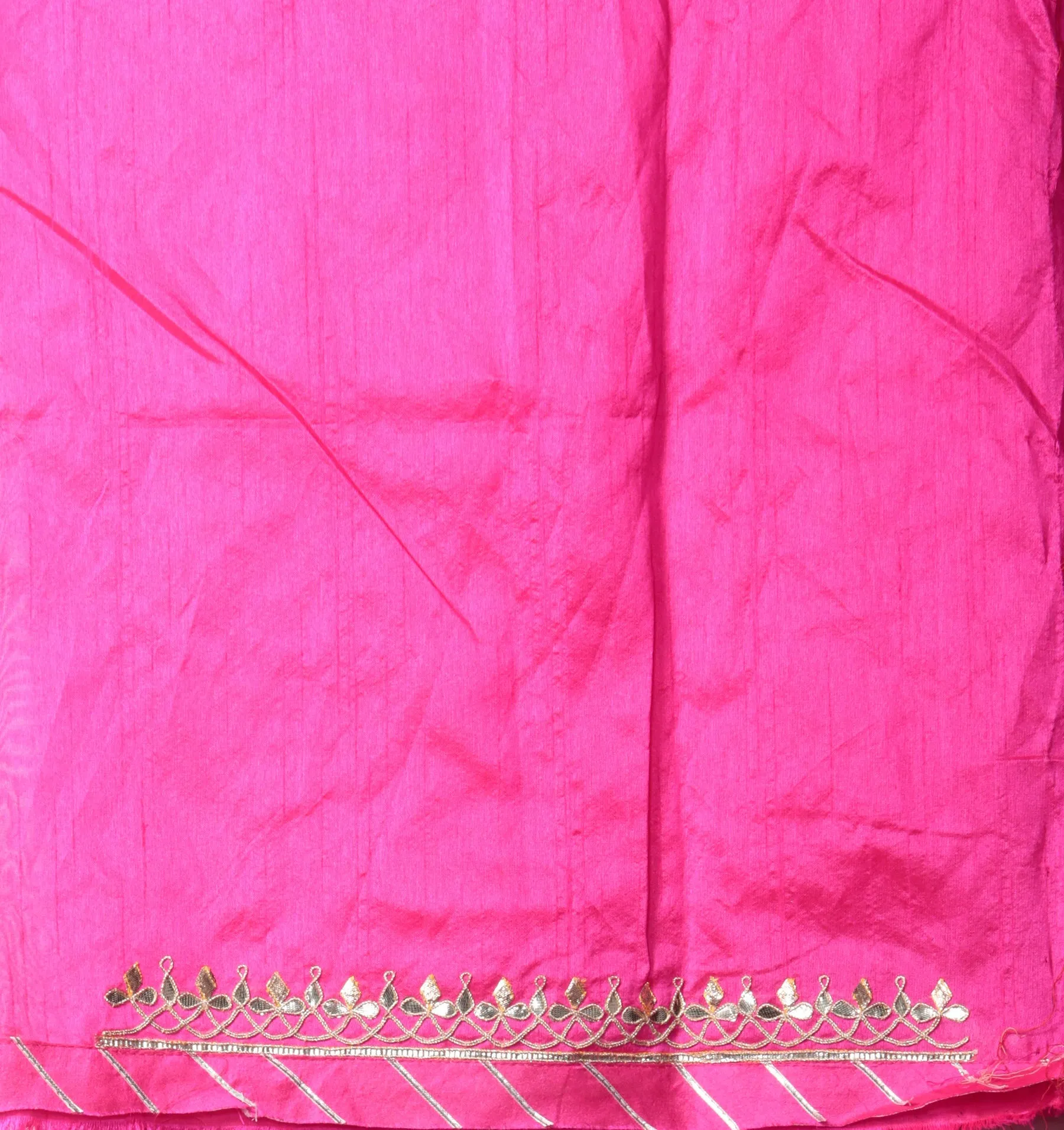 Chinon Saree with Gota Patti, Mothra work.