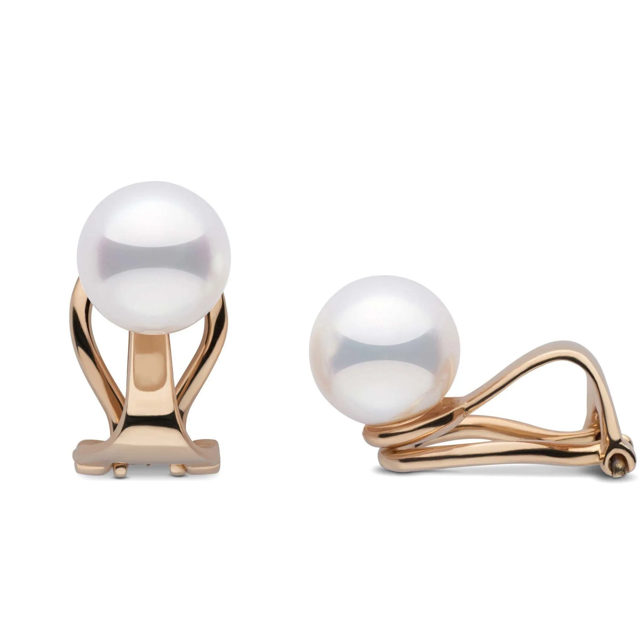 Clip Collection Akoya 7.0-7.5 mm Pearl Stud Earrings