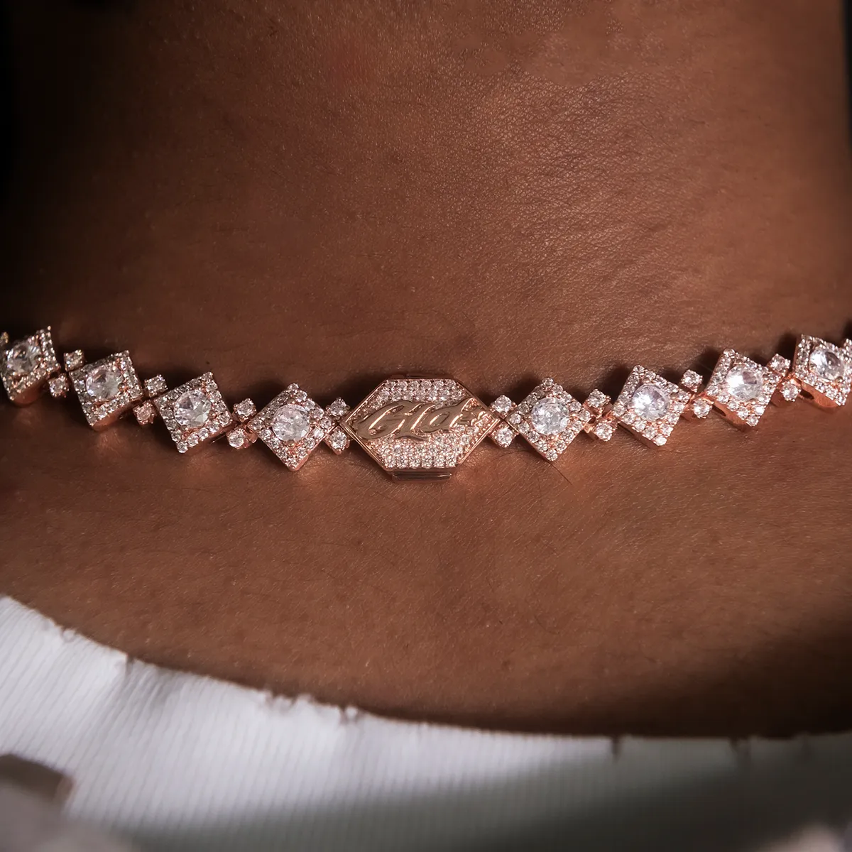 Cloister Link Chain in Rose Gold