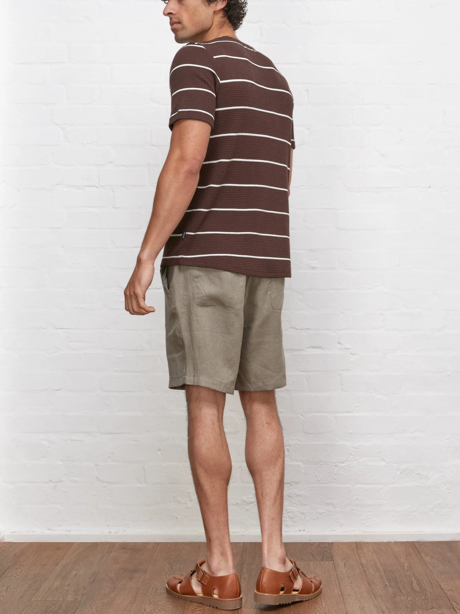 Conduit T-Shirt Gilmore Chocolate Brown