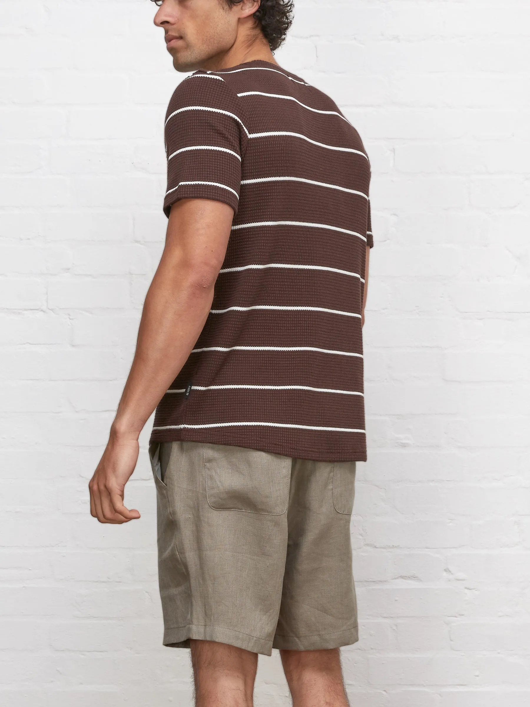 Conduit T-Shirt Gilmore Chocolate Brown