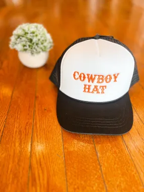 Cowboy Hat Trucker Hat