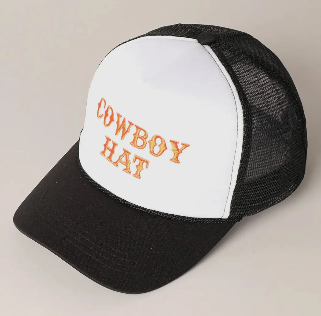 Cowboy Hat Trucker Hat