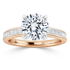 Crystal - 18ct Rose Gold - Round