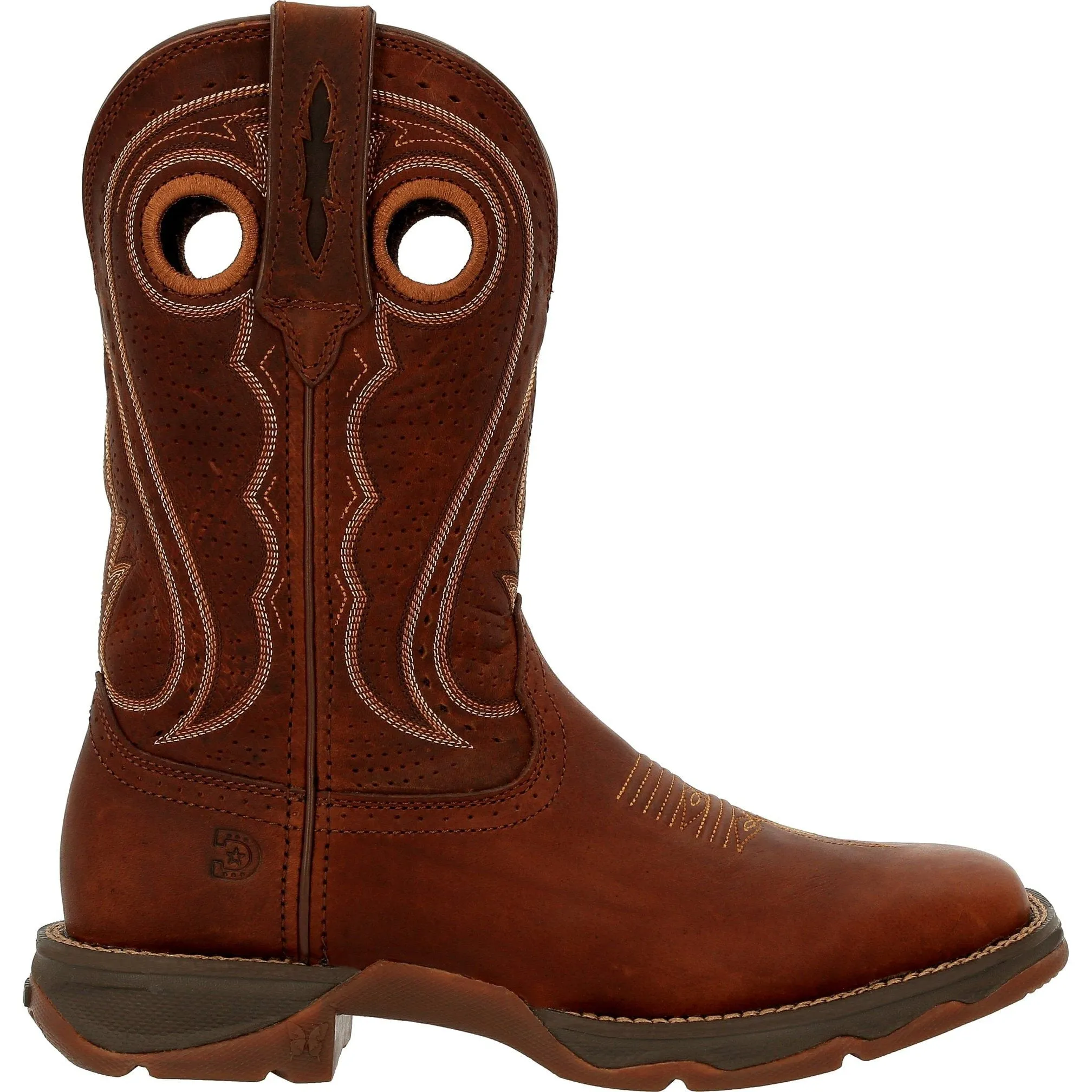 Durango Women's Lady Rebel 11" Sqr Toe Pull-On Western Boot - DRD0407