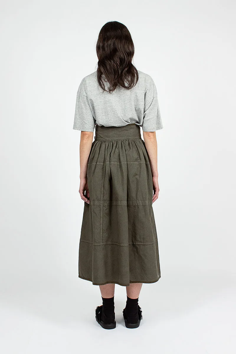 Elevation Mil Olive Skirt